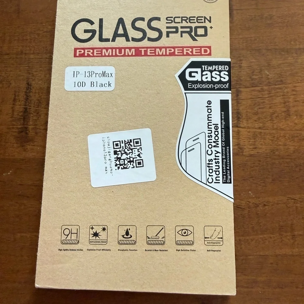 Tempered Screen Protector - Black